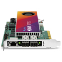 AJA KONA IP25 SMPTE ST 2110 4K UltraHD Uncompressed IP PCIE I/O Card For IP Based Media Transport