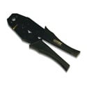 Photo of Amphenol 47-10180 Ratcheting Hand Crimp Frame 47-10000 with Die Set 47-20025 - Black