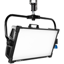 Photo of ARRI SkyPanel S60 Pro LED Soft Light with Pole Operated Yoke - Bare Ends Plug - Blue/Silver Housing