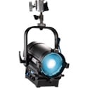 Photo of ARRI L0.0001956 L5-C 5 Inch LED Fresnel Kit - Silver/Blue / Stand Mount (barndoors not included)