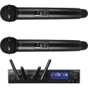 Photo of Audio-Technica ATW-1422 System 20 PRO Digital Wireless Dual Handheld Microphone System  - 2.4GHz