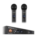 Audix AP42OM5B R42 Two Channel Diversity Wireless Mic Rx w/ Two H60/OM5 Handheld Tx -  Freq-B 554MHz-586MH