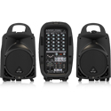 Behringer PPA500BT Ultra-Compact 500-Watt 6-Channel Portable PA System with Bluetooth