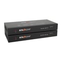 BZBGEAR BG-EXH-150C 4K UHD HDMI HDBaseT Long Range Extender w/ Bi-directional IR RS-232 & CEC up to 490 feet - Tx/Rx