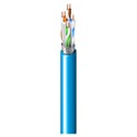 Photo of Belden 10GX52F CMR/Riser CAT6A (625MHz) F/UTP Enhanced Premise Horizontal Cable 4-Pr BC 23AWG - Light Blue - 1000 Foot