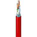 Photo of Belden 1533P CMP/Plenum 4-Pair Category 5e Premise Hoirzontal F/UTP Copper Cable - Red - 1000 Foot/Reel-in-Box