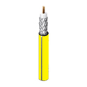 Photo of Belden 1694F Flexible CM Rated 6G-SDI RG6 75 Ohm Digital Coaxial Video Cable 19AWG - Yellow - 1000 Foot