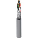 Belden 8104 CM Rated Computer EIA RS-232/422 100 Ohm Multi-Conductor Cable - 24 AWG - Chrome - 1000 Foot
