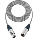 Photo of Sescom BSC100XXJGY Audio Cable Belden Star Quad 3-Pin XLR Male to 3-Pin XLR Female Gray - 100 Foot