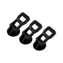 Cartoni AT876 Hooking Rubber Feet for use with Cartoni Tripod - Set of Three