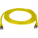 Photo of Connectronics CAT6 Snagless Molded 24AWG 50u UTP Patch Cable - 75 Foot - Yellow