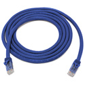 Photo of Connectronics CAT6A Snagless Molded 600MHz UTP 10 Gigabit Ethernet Patch Cable - 100 Foot - Blue