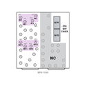 Cobalt RM20-2110-GATEWAY-A 20-Slot Frame Rear I/O Module - 4x 12G/6G/3G/HD/SD/SD-SDI Input/Output and 2x 25G SFP28