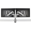 Chief KXC220S Kontour KX Low-Profile Dual Monitor Arms with Column Desk Mount - Silver