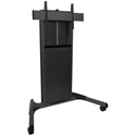 Photo of Chief Fusion Ultrawide X-Large Height Adjustable Mobile TV Cart - Black