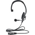 Photo of ClearCom CC-110-X7 Single-Ear 7-Pin Female XLR Lightweight Headset with Cardioid Dynamic Microphone