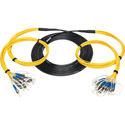 Photo of Camplex CMX-TS12ST-0025 12-Channel ST Single Mode Fiber Optic Tactical Snake 25 Foot