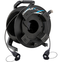 Photo of Camplex QPC QMini HMA Compatible 4-Fiber OM4 Multimode Expanded Beam Fiber Cable on Reel - 328 Foot