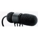 Photo of DPA 4080-B56 d:screet Miniature Cardioid Microphone Lavalier - TA5F Lectrosonics - Black