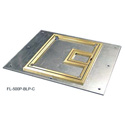 Photo of Cover with 1/4in Brass Carpet Flange  (Lift off door)