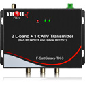 Photo of Thor F-SattGalaxy-TX/RX-3-1X4 2 Satellite LBand & 1 CATV QAM / ATSC RF Over Fiber Receiver