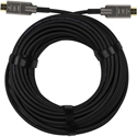 Photo of FSR DR-H2.1-SR 8K 48Gbps Steel Reinforced HDMI Male to HDMI Male Ribbon Cable with CoilGuard - Black AOC - 75 Foot