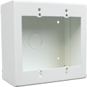 Photo of FSR SMWB-2G-WHT 2-Gang Surface Mount Wall Box - White