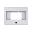 FSR WB-TSC-SM-7 2-gang Wall Box with Locking Cover and Clear Window for Touchscreens - White