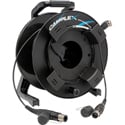 Photo of Camplex opticalCON DUO to DUO OM4 Multimode Fiber Optic Tactical Reel - 656 Foot