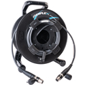 Photo of Camplex HF-TROC4MX-0075 Tactical Reel opticalCON QUAD Multimode XTREME Fiber TAC Cable - 75 Foot