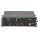 Photo of Hall Technologies ECHO-RX2 HDBaseT Receiver with Dual Outputs with 2x HDMI Mirror Outputs Analog Audio Extraction