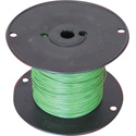 Photo of NTE Electronics 26 AWG 300V Stranded Hook-Up Wire 100 Foot Spool Green