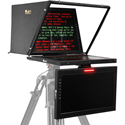 Ikan PT4900S-PTZ-TM-V2 19-Inch SDI High-Bright Beam Splitter PTZ Teleprompter V2 with Talent Monitor