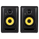 Photo of KRK CL5G3PK1 CLASSIC 5 5-In Active Studio Monitor Pack - 2x CLASSIC 5 Monitors/2x XLR Cables/2x Isolation Pads - 120V