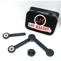 Lav Magnet LMPP01 Presenter Pack - Garment Mounting Kit with Lav Magnet Single and Stabilizer Stick plus Beltpack Bar