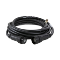 Photo of LEX EGME-1214-50 EverGrip LSC19 Molded 20 Amp 6-Circuit 300 VAC 12 AWG 18 Conductor Power Extension Cable - 50 Foot