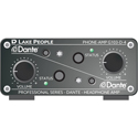 Lake People G103-D4 Dante Headphone Amplifier with a DANTE 4/4 Input and Two Independent Stereo Amplifiers