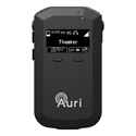 Listen Technologies AURI-RX1 Auri Audio Assistive Listening Receiver with two 3.5mm Output Jacks