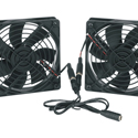 Photo of Middle Atlantic FAN2-DC-FC 4 1/2 Inch DC Fan Kit - 138 CFM with Thermo Controller