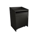 Middle Atlantic L2LDC2CCMGE L2 Series Lectern with Connectivity - Power & HDMI - Grained Ebony Ash