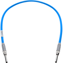 Photo of Laird Micro Video Patch Cable 12G-SDI AVP/Bitree/Switchcraft Compatible - Light Blue - 18 Inch