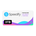 Miri S3TBYRLY Speedify License Pass for X510 Bonding Service - 3TB/Month - Yearly Pass