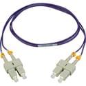 Photo of Camplex MMDM4-SC-SC-005 OM4 Premium Bend Tolerant Multimode Duplex SC to SC Fiber Patch Cable - Purple - 5 Meter