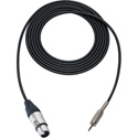 Photo of Sescom MSC25XJMZ Audio Cable Mogami Neglex Quad 3-Pin XLR Female to 3.5mm TRS Balanced Male Black - 25 Foot