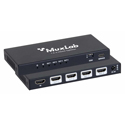 MuxLab 500511 HDMI 2.1 48Gbps 1x4 Splitter