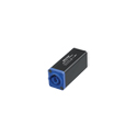 Photo of Neutrik NAC3MMXX powerCON Coupler for IEC 60320-1 Power Cables - NAC3FXXA-W to NAC3FXXB-W - Blue/Gray