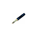 Neutrik NP3TT-P-AU-B 4.4 mm TT Bantam Connector Plug TT - Black Plastic/Gold - 100/Pack