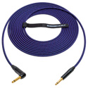 Photo of Sescom Catskill Cables OBGCSAS-025 Overbraid Instrument Cable w/ Neutrik RA 1/4 Plug  - 25 Foot