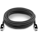 Photo of OWC OWCCBLUS4A03M USB-C 240W USB4 Active Optical Cable - Up to 40 Gb/s Data Rate - 10 Foot Black