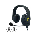 Photo of Pliant Technologies PHS-SB210E-TA6F SmartBoom Dual-Ear Cardioid Headset with 6-Pin Mini XLR Female Connector